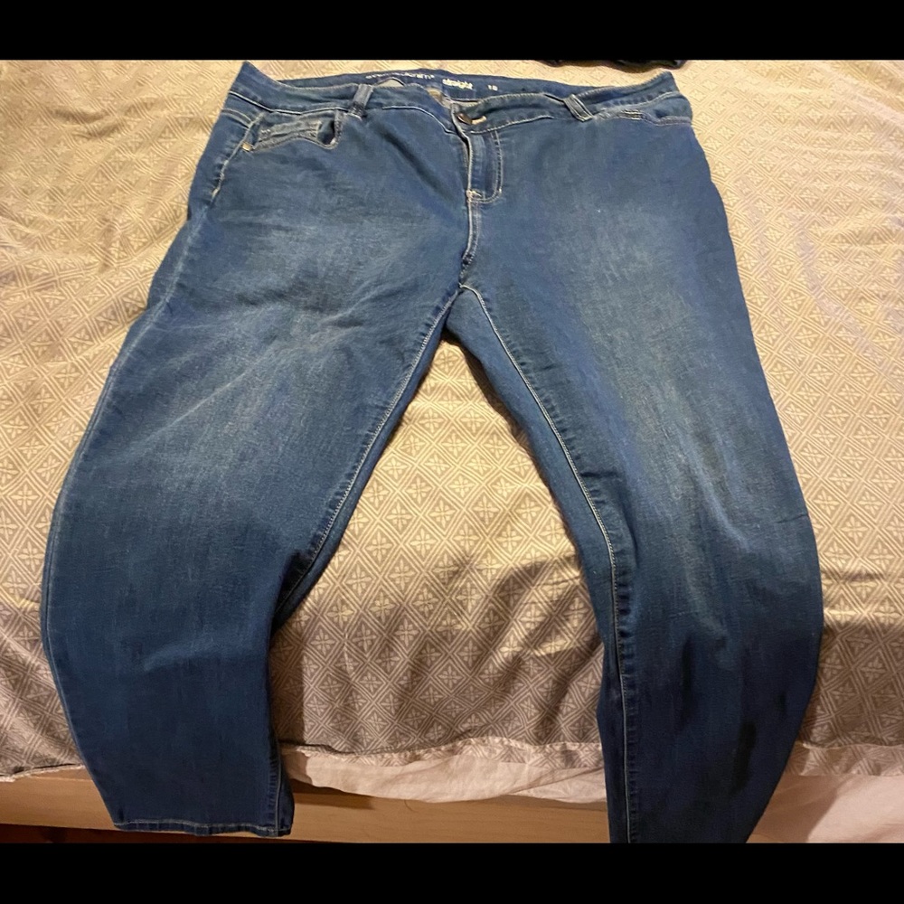 Avenue Plus Sz Jeans Sz 18 Medium Wash Stretch